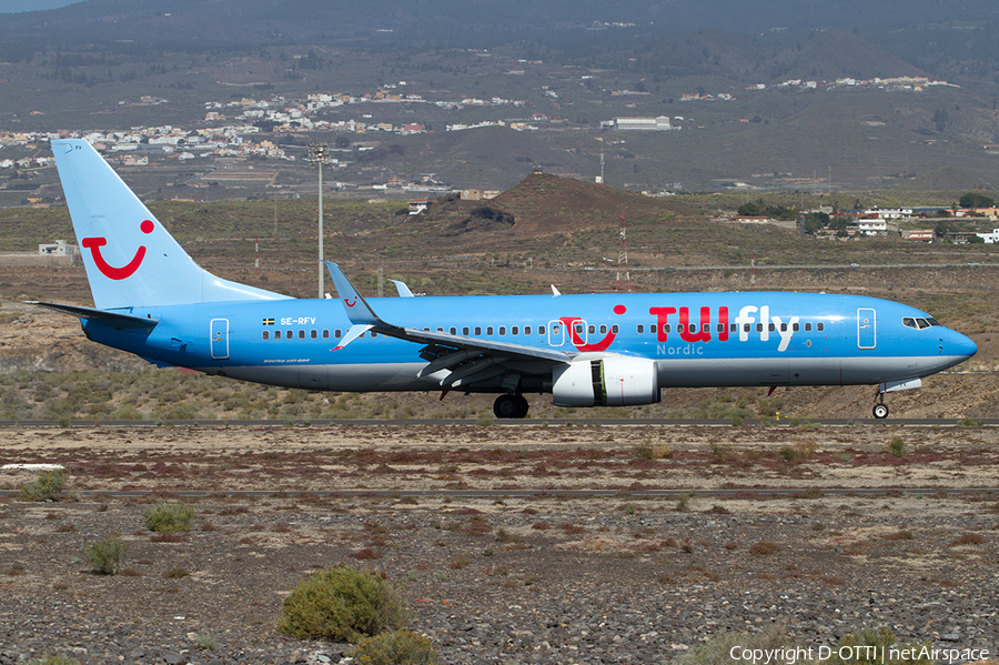 TUIfly Nordic Boeing 737-86N (SE-RFV) | Photo 479355