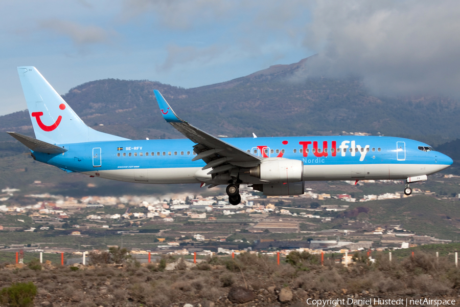 TUIfly Nordic Boeing 737-86N (SE-RFV) | Photo 545854