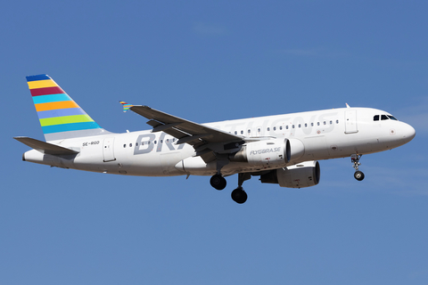 Braathens International Airways Airbus A319-112 (SE-RGD) at  Tenerife Sur - Reina Sofia, Spain