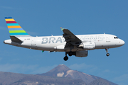 Braathens International Airways Airbus A319-112 (SE-RGD) at  Tenerife Sur - Reina Sofia, Spain