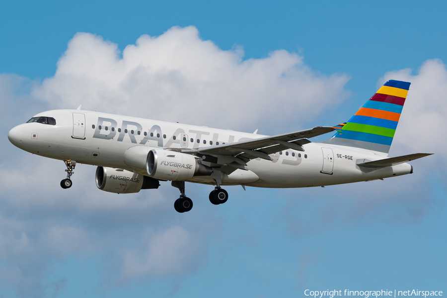 Braathens International Airways Airbus A319-112 (SE-RGE) | Photo 634988