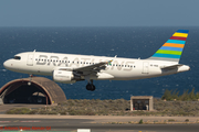 Braathens International Airways Airbus A319-112 (SE-RGE) at  Gran Canaria, Spain