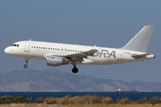 Braathens International Airways Airbus A319-111 (SE-RGV) at  Rhodes, Greece