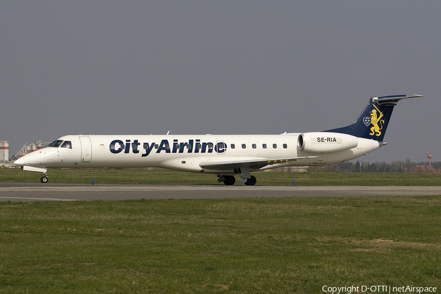 City Airline Embraer ERJ-145MP (SE-RIA) | Photo 273090