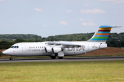 BRA - Braathens Regional Airlines BAe Systems BAe-146-RJ100 (SE-RJI) at  London - Luton, United Kingdom