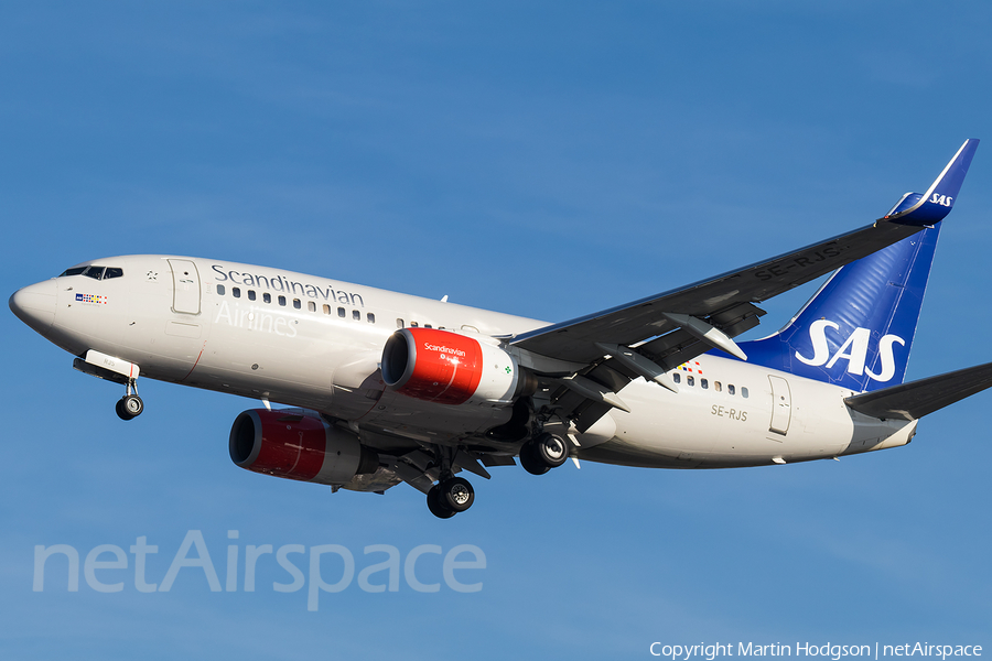 SAS - Scandinavian Airlines Boeing 737-76N (SE-RJS) | Photo 129948