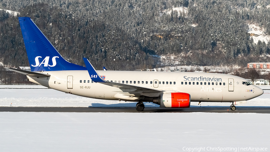 SAS - Scandinavian Airlines Boeing 737-76N (SE-RJU) | Photo 289133