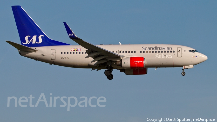 SAS - Scandinavian Airlines Boeing 737-76N (SE-RJU) | Photo 168353