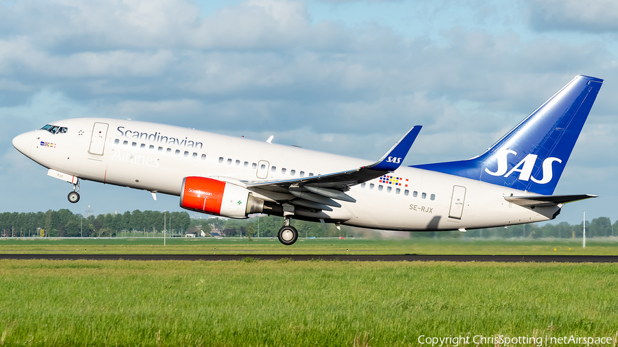 SAS - Scandinavian Airlines Boeing 737-76N (SE-RJX) | Photo 259566