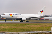 West Air Sweden Boeing 767-232(BDSF) (SE-RLA) at  Hamburg - Fuhlsbuettel (Helmut Schmidt), Germany