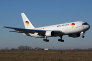 West Air Sweden Boeing 767-232(BDSF) (SE-RLA) at  Liege - Bierset, Belgium