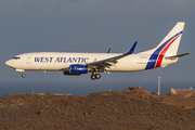 West Atlantic Sweden Boeing 737-8Q8(SF) (SE-RLJ) at  Gran Canaria, Spain