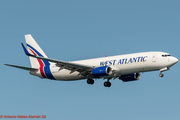 West Atlantic Sweden Boeing 737-8Q8(SF) (SE-RLJ) at  Gran Canaria, Spain