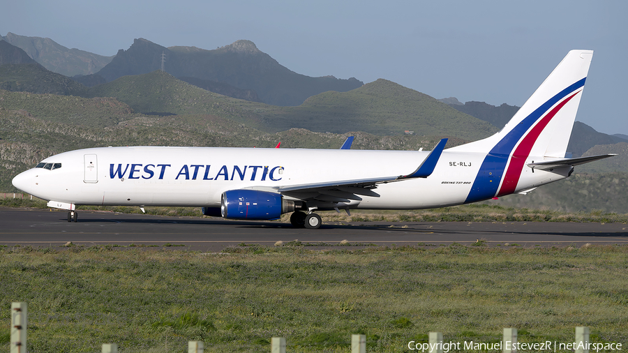 West Atlantic Sweden Boeing 737-8Q8(SF) (SE-RLJ) | Photo 502547