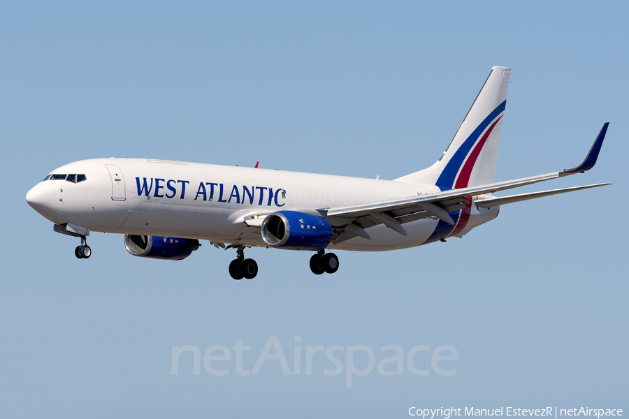 West Atlantic Sweden Boeing 737-8Q8(SF) (SE-RLJ) | Photo 517601