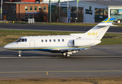 Grafair Flight Management Raytheon Hawker 800XP (SE-RLX) at  Stockholm - Bromma, Sweden