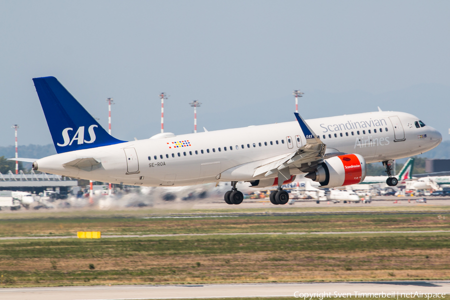 SAS - Scandinavian Airlines Airbus A320-251N (SE-ROA) | Photo 350307