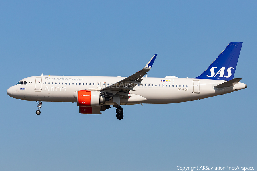 SAS - Scandinavian Airlines Airbus A320-251N (SE-ROC) | Photo 441664
