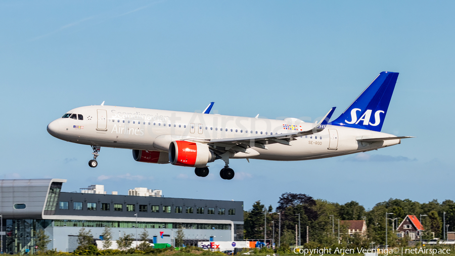 SAS - Scandinavian Airlines Airbus A320-251N (SE-ROD) | Photo 355140