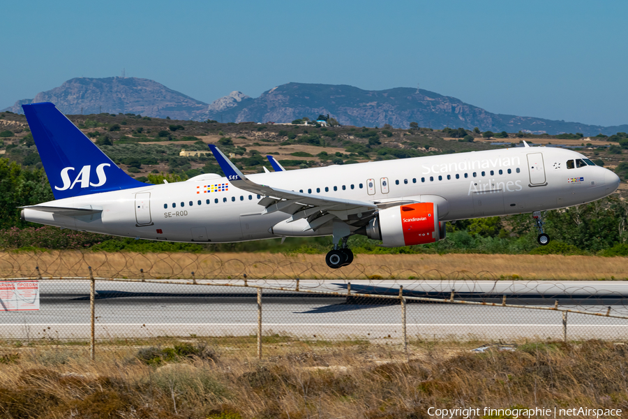 SAS - Scandinavian Airlines Airbus A320-251N (SE-ROD) | Photo 579905