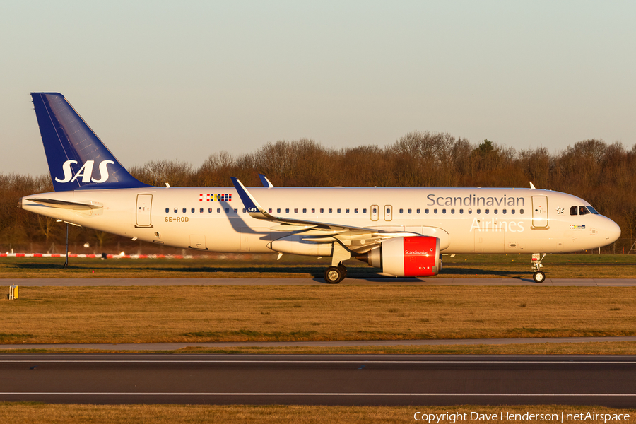 SAS - Scandinavian Airlines Airbus A320-251N (SE-ROD) | Photo 448657