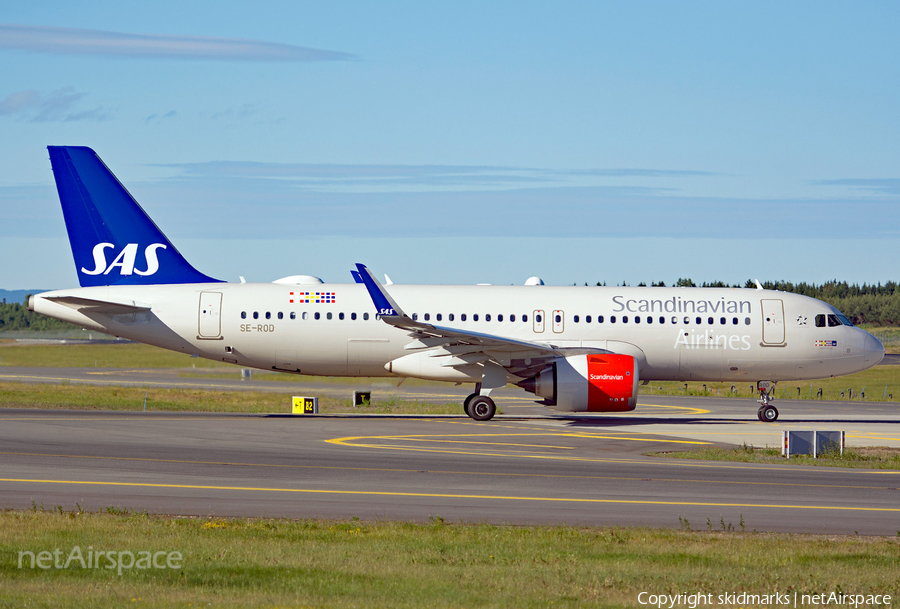 SAS - Scandinavian Airlines Airbus A320-251N (SE-ROD) | Photo 247523