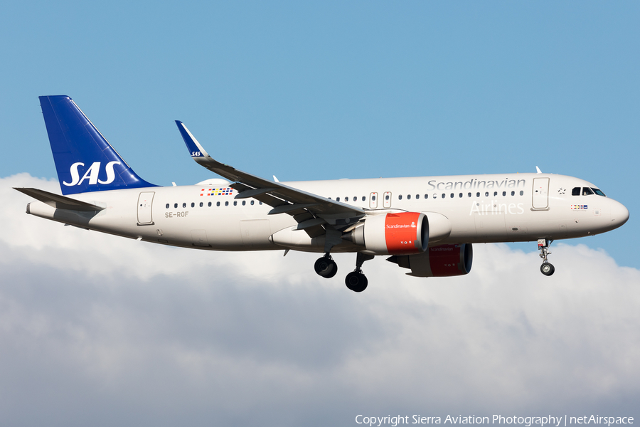 SAS - Scandinavian Airlines Airbus A320-251N (SE-ROF) | Photo 502450