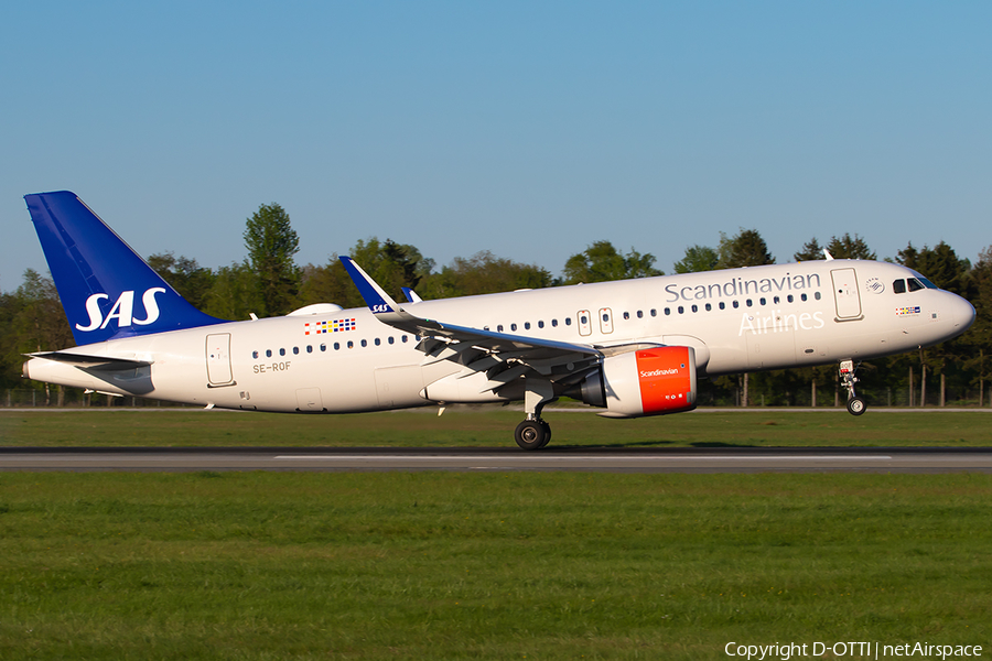 SAS - Scandinavian Airlines Airbus A320-251N (SE-ROF) | Photo 678161