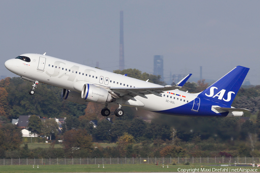 SAS - Scandinavian Airlines Airbus A320-251N (SE-ROL) | Photo 484309