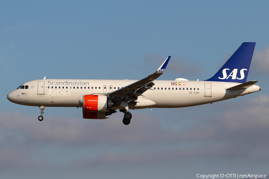 SAS - Scandinavian Airlines Airbus A320-251N (SE-ROM) | Photo 354810