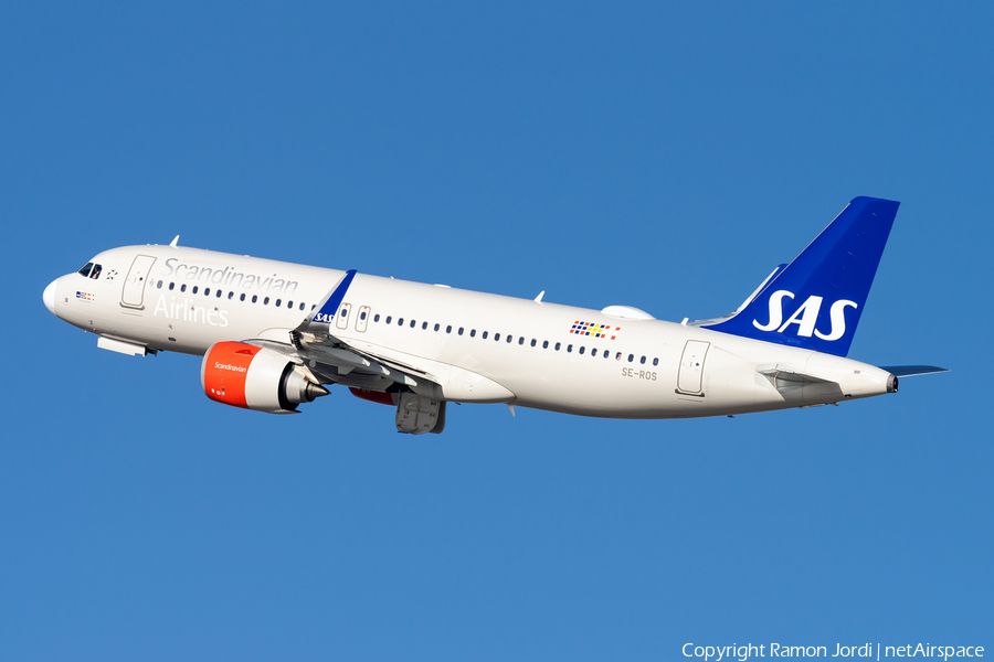 SAS - Scandinavian Airlines Airbus A320-251N (SE-ROS) | Photo 485044