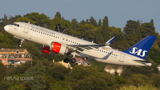 SAS - Scandinavian Airlines Airbus A320-251N (SE-ROS) at  Corfu - International, Greece