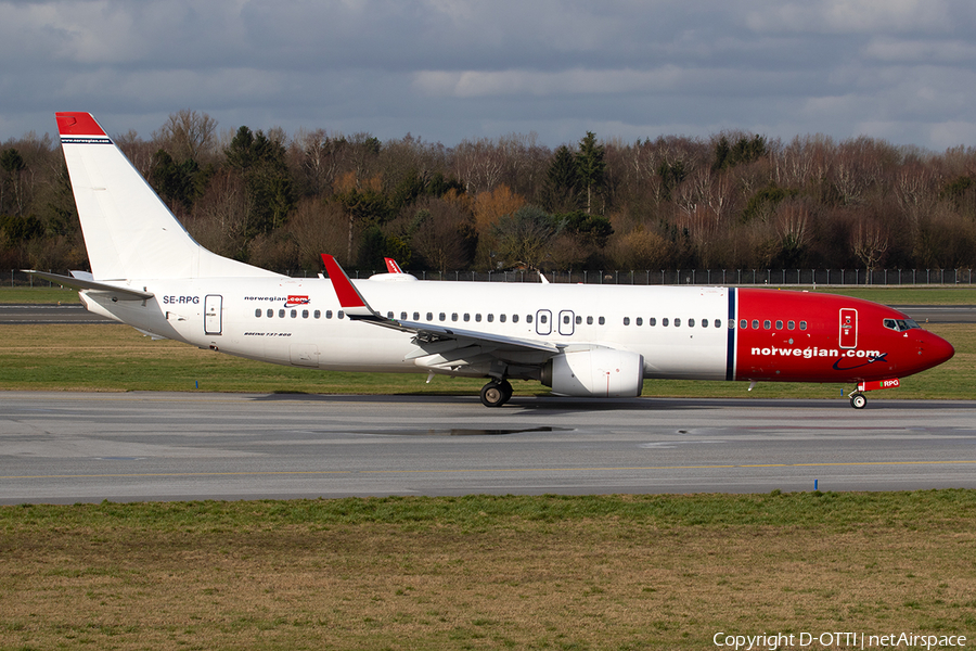 Norwegian Air Sweden Boeing 737-8JP (SE-RPG) | Photo 375310