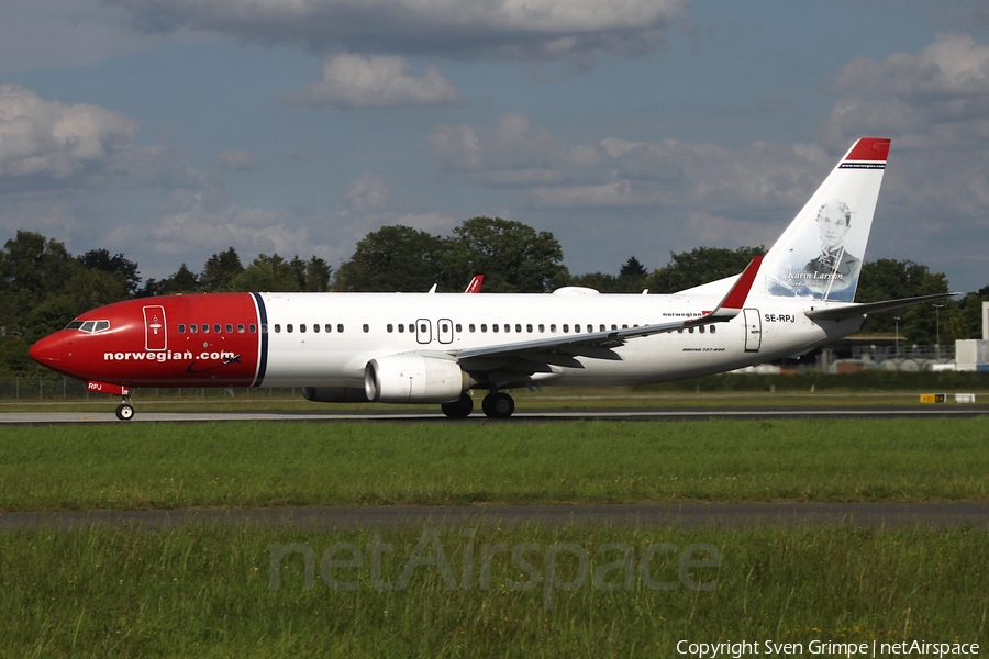 Norwegian Air Sweden Boeing 737-8JP (SE-RPJ) | Photo 629934