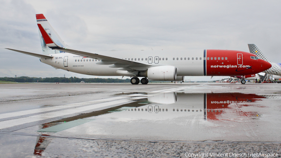 Norwegian Air Sweden Boeing 737-8JP (SE-RPL) | Photo 529082