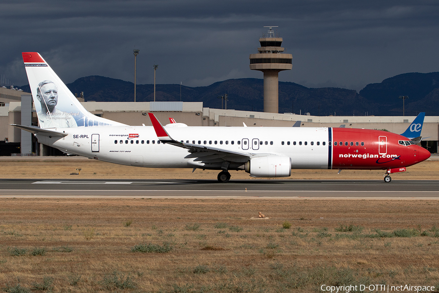 Norwegian Air Sweden Boeing 737-8JP (SE-RPL) | Photo 533290