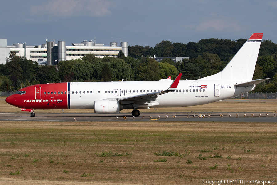 Norwegian Air Sweden Boeing 737-8JP (SE-RPM) | Photo 524744
