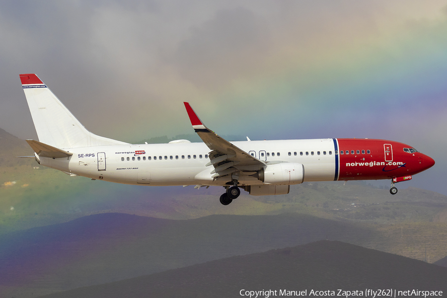 Norwegian Air Sweden Boeing 737-8JP (SE-RPS) | Photo 414808