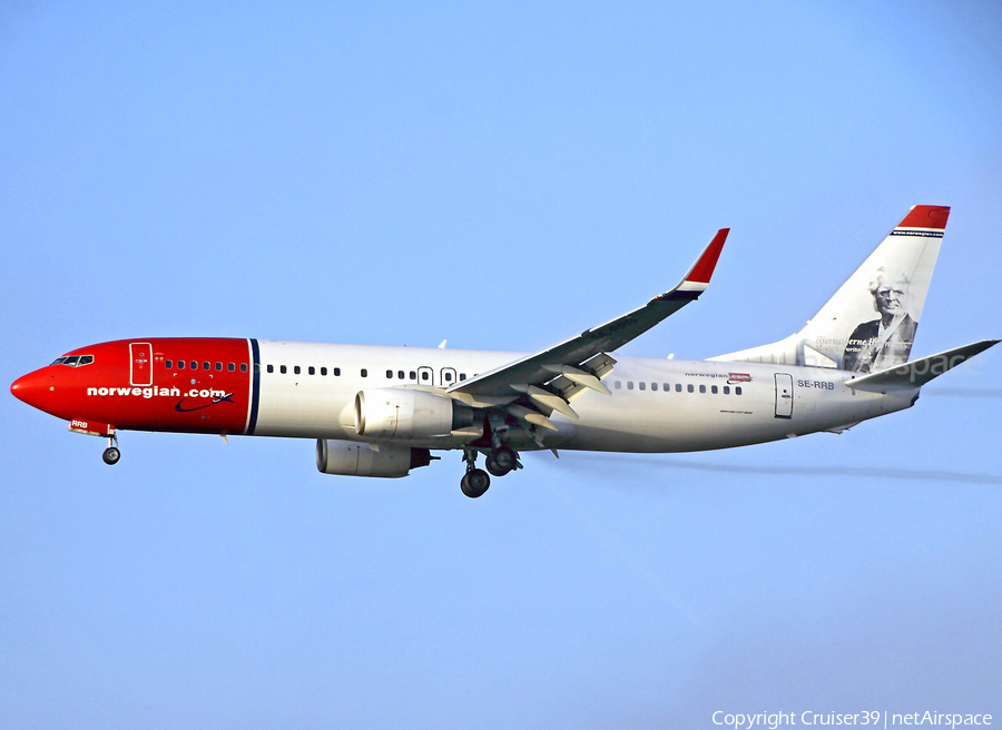 Norwegian Air Sweden Boeing 737-8JP (SE-RRB) | Photo 384709