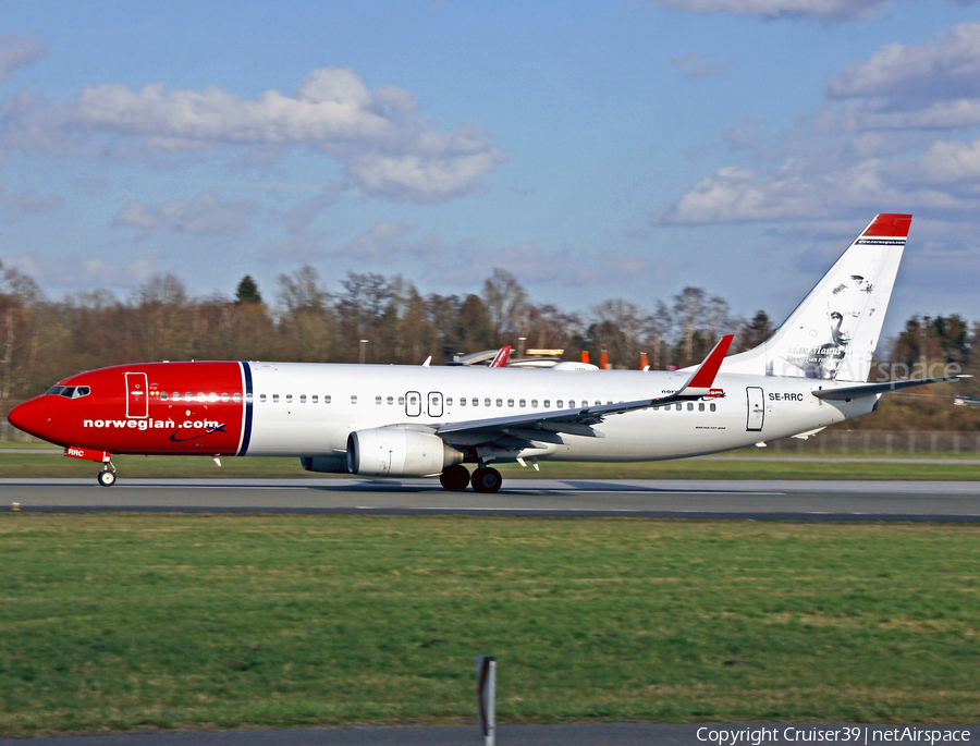 Norwegian Air Sweden Boeing 737-8JP (SE-RRC) | Photo 388025