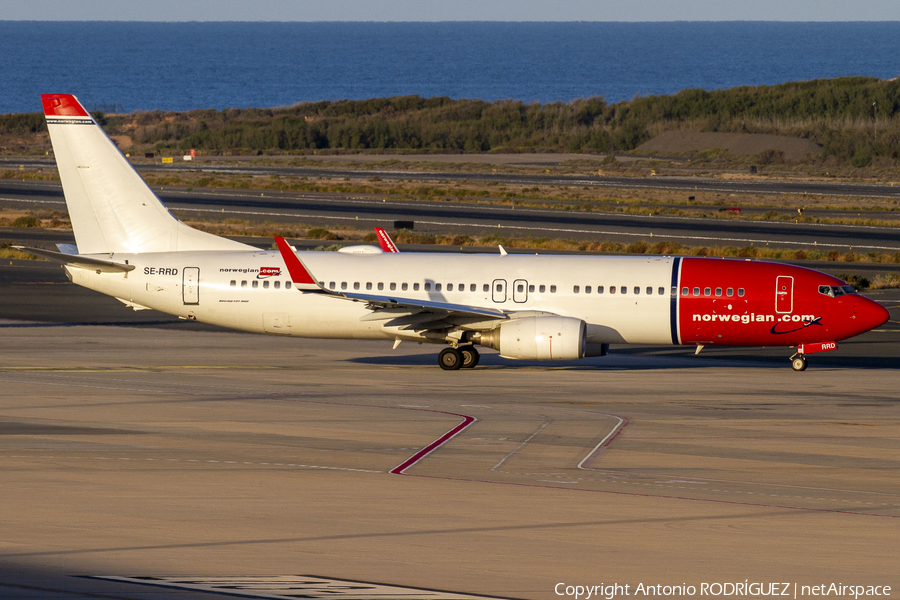 Norwegian Air Sweden Boeing 737-8JP (SE-RRD) | Photo 367890