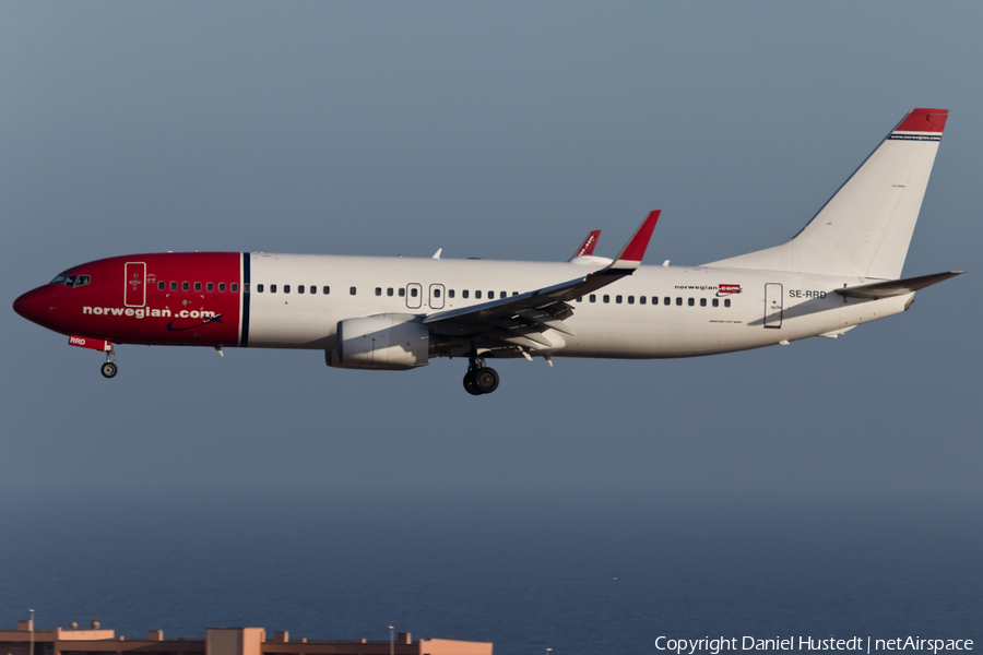 Norwegian Air Sweden Boeing 737-8JP (SE-RRD) | Photo 413427