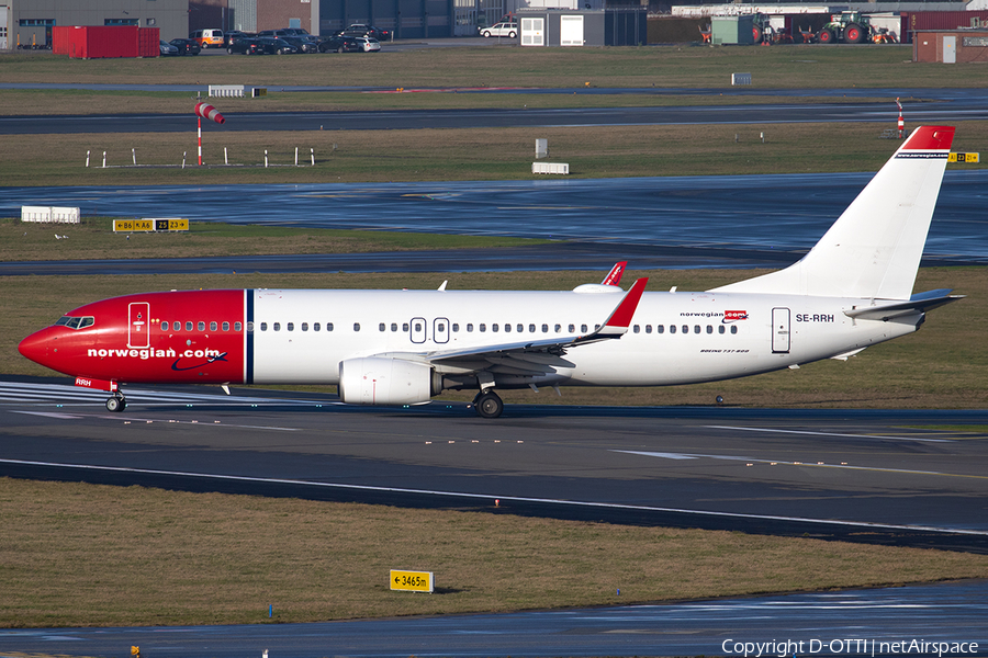 Norwegian Air Sweden Boeing 737-8JP (SE-RRH) | Photo 368395