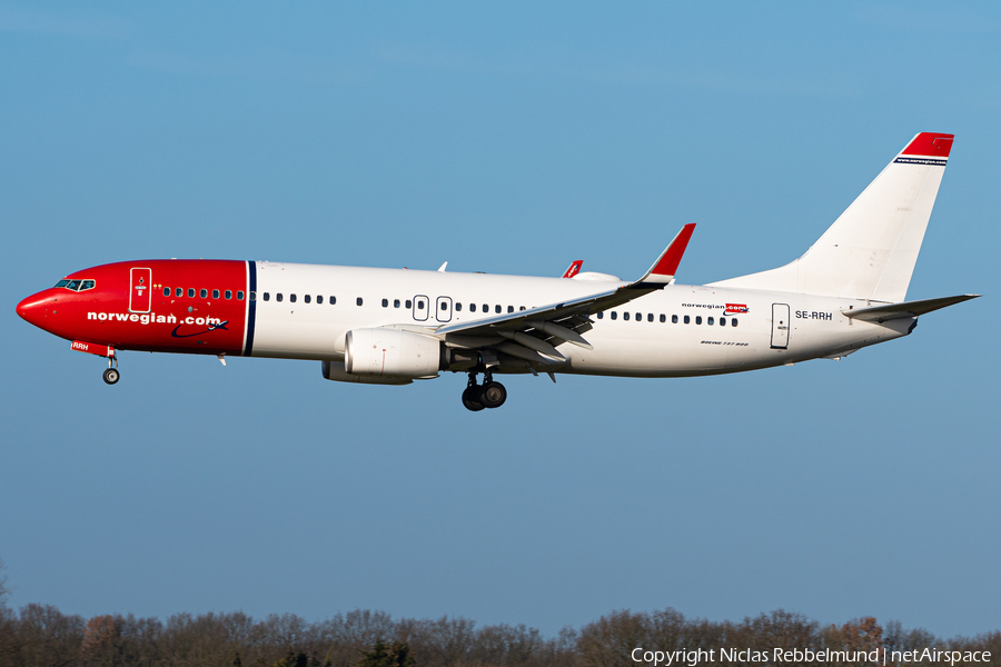 Norwegian Air Sweden Boeing 737-8JP (SE-RRH) | Photo 368421