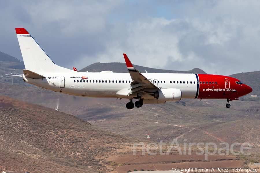 Norwegian Air Sweden Boeing 737-8JP (SE-RRH) | Photo 359314