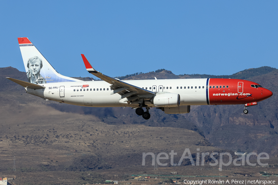 Norwegian Air Sweden Boeing 737-8JP (SE-RRJ) | Photo 480232