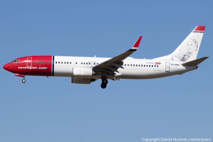 Norwegian Air Sweden Boeing 737-8JP (SE-RRN) | Photo 511544