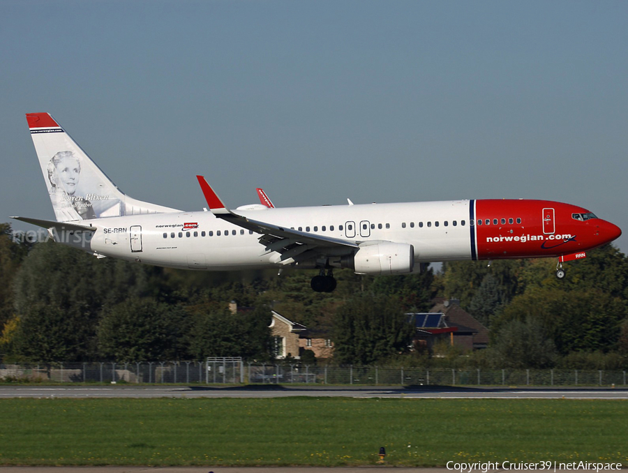 Norwegian Air Sweden Boeing 737-8JP (SE-RRN) | Photo 489394