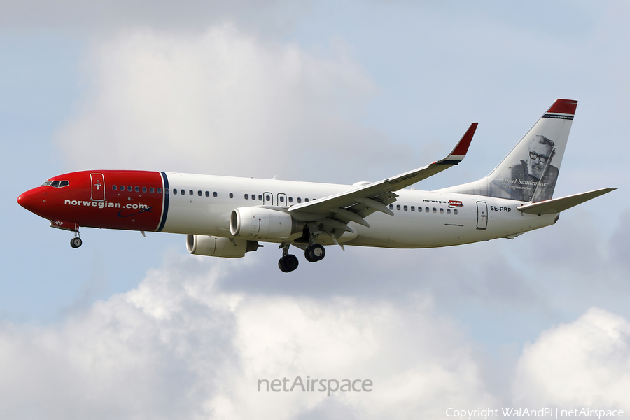 Norwegian Air Sweden Boeing 737-8JP (SE-RRP) | Photo 520827