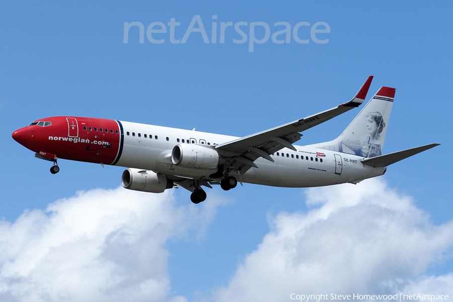 Norwegian Air Sweden Boeing 737-8JP (SE-RRT) | Photo 535122